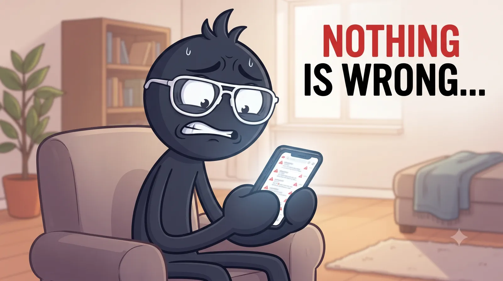 Illustration: nothing is wrong